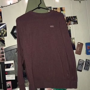A cute reddish long sleeve from vans